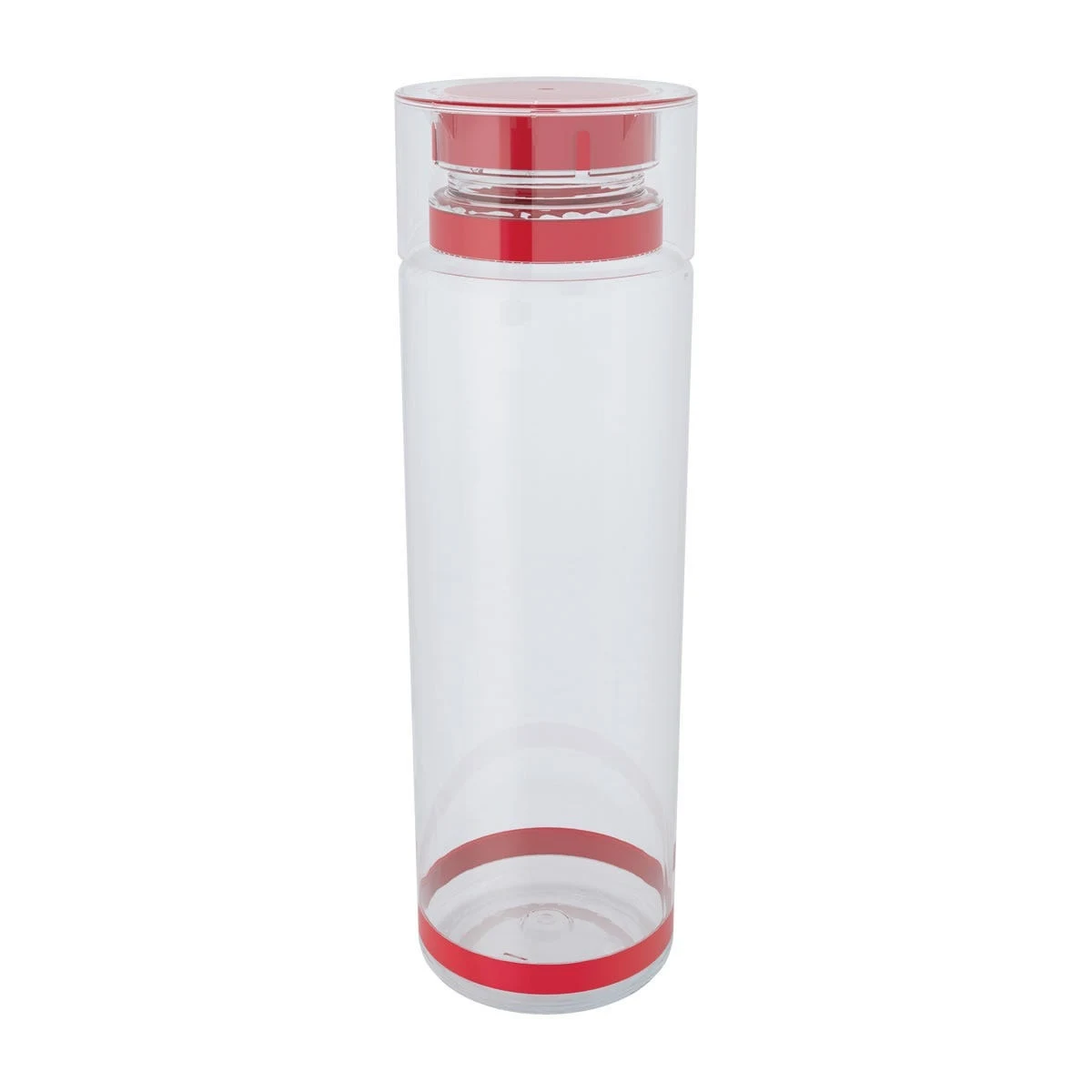 Botella de 850 ml con doble detalle de silicón