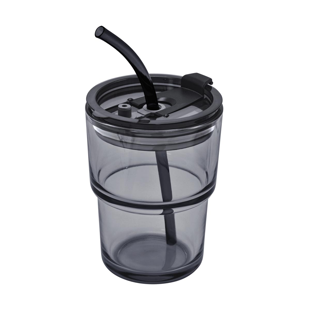 Vaso de vidrio de 8.9 x 12.8 cm