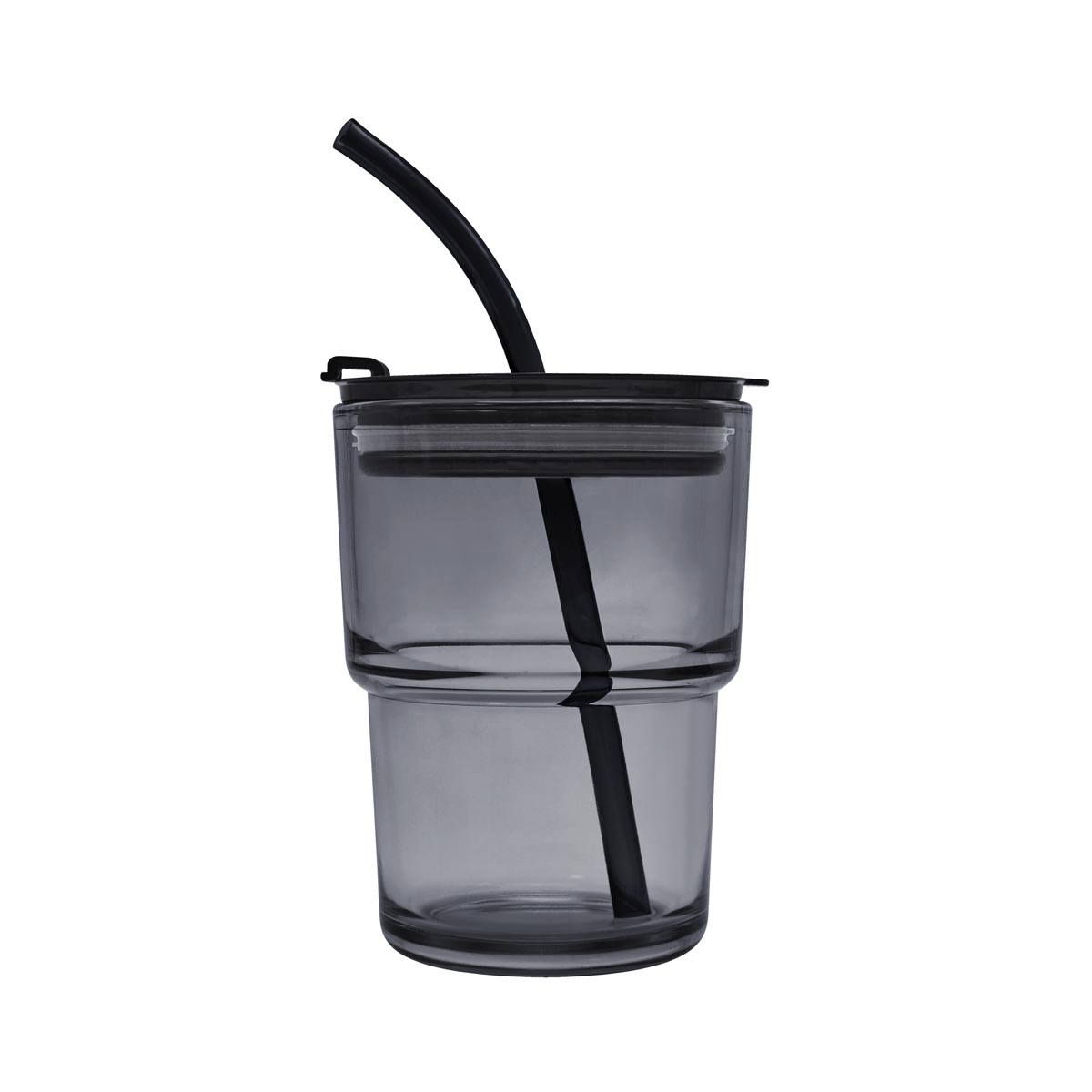 Vaso MOKA con tapa y sobretapa de plástico