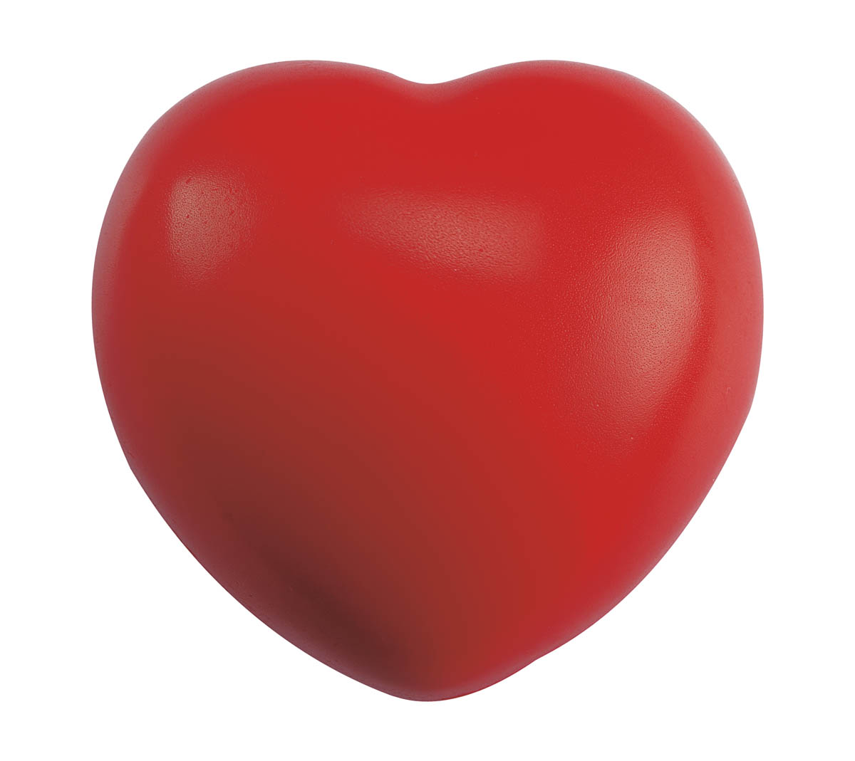 Corazón antiestrés de PU para campañas de salud