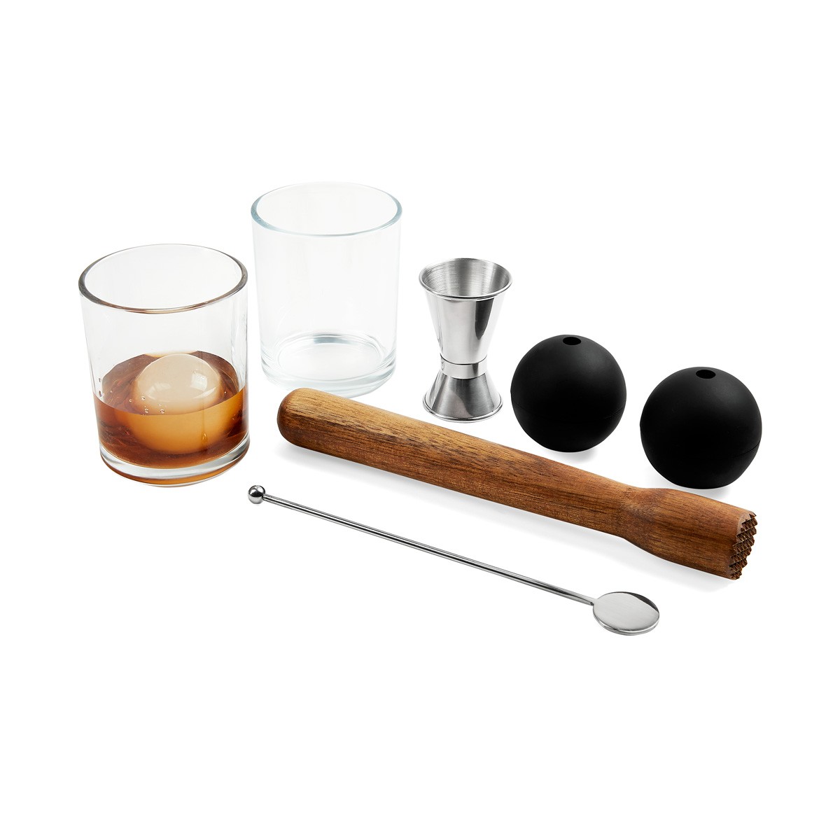 Set de Mixología SOROA de 7 piezas para preparar cócteles