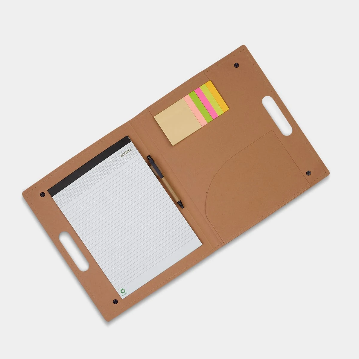 CARPETA NATURE con materiales para escritura y recordatorios