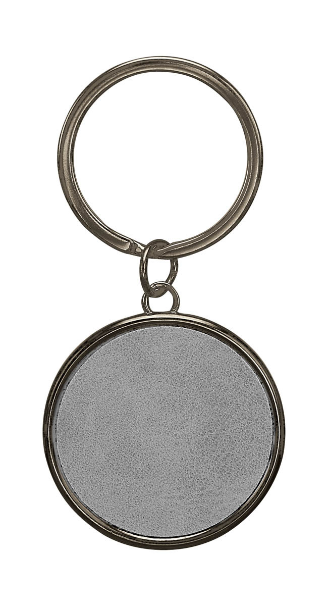 Llavero ROMA con superficie circular de 3 cm