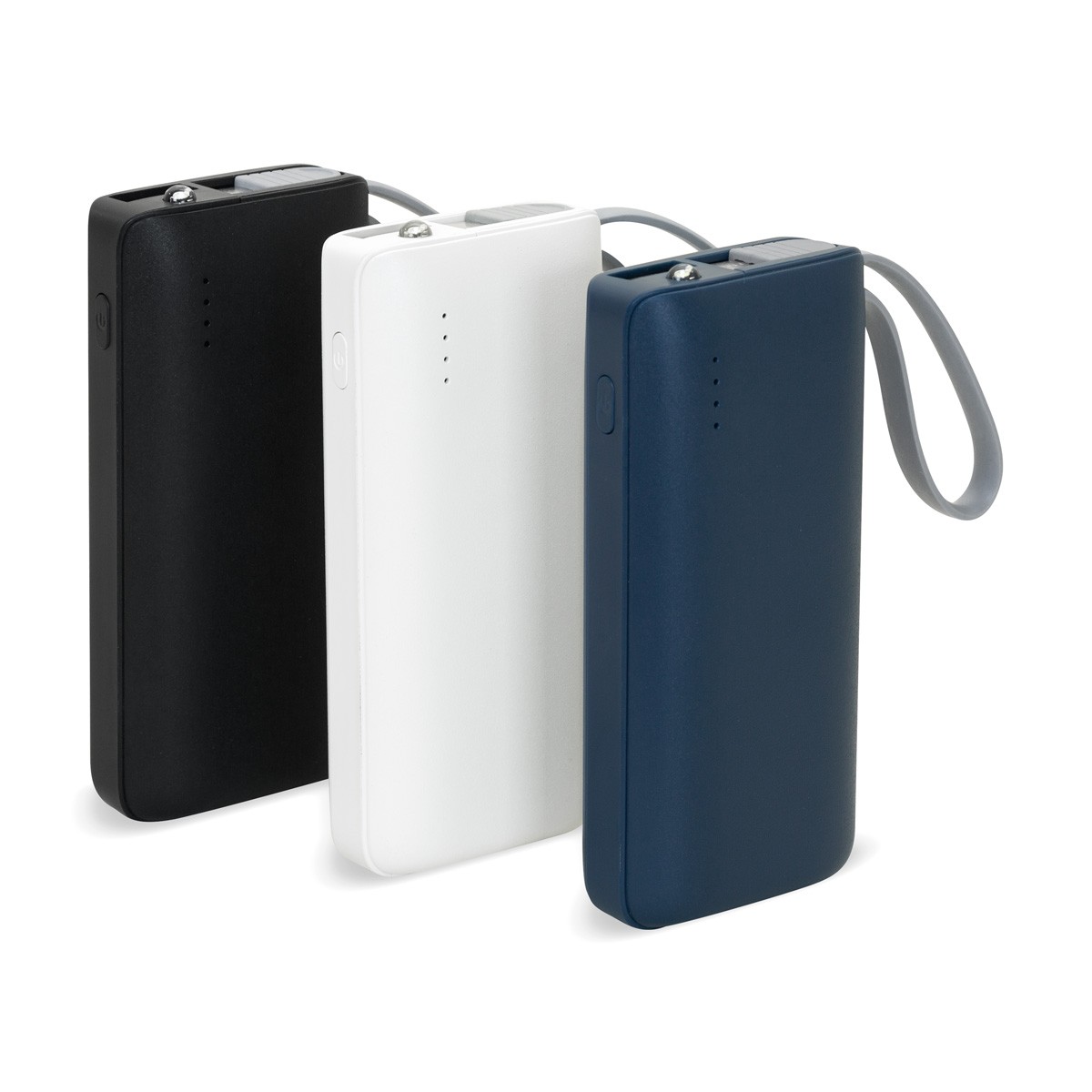 POWER BANK IKTRON de 5000 mAh con lámpara LED integrada