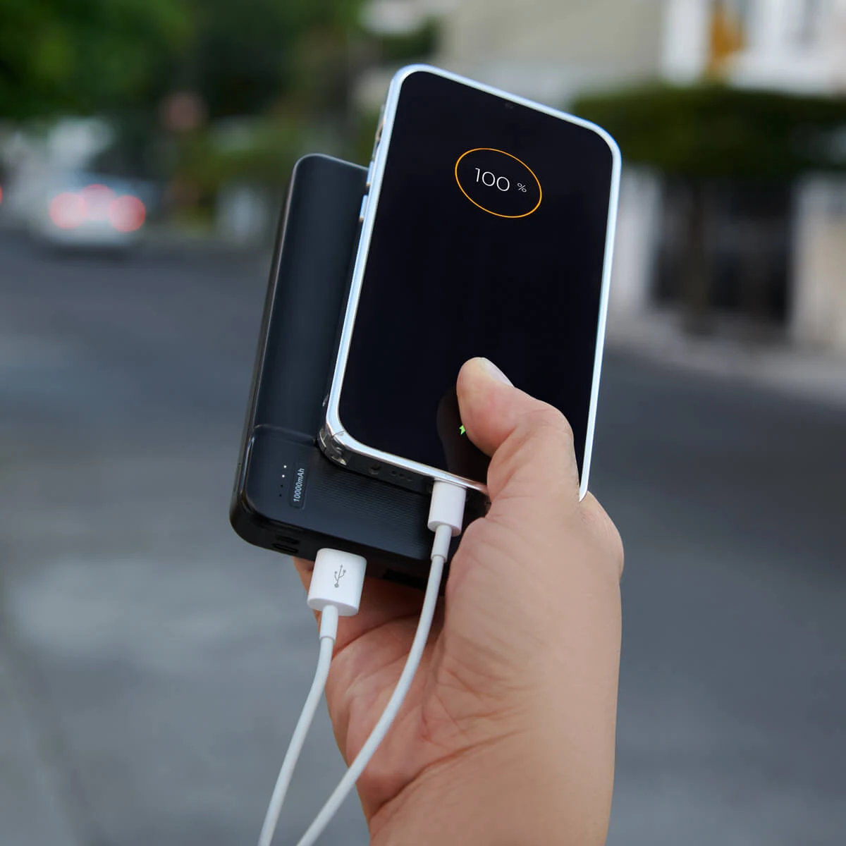 Batería auxiliar ESTOCOLMO con dos puertos USB