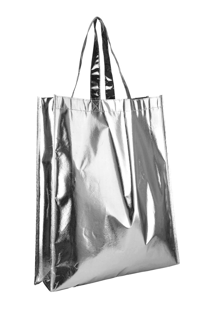 Superficie metalizada de la bolsa promocional CARNAVAL