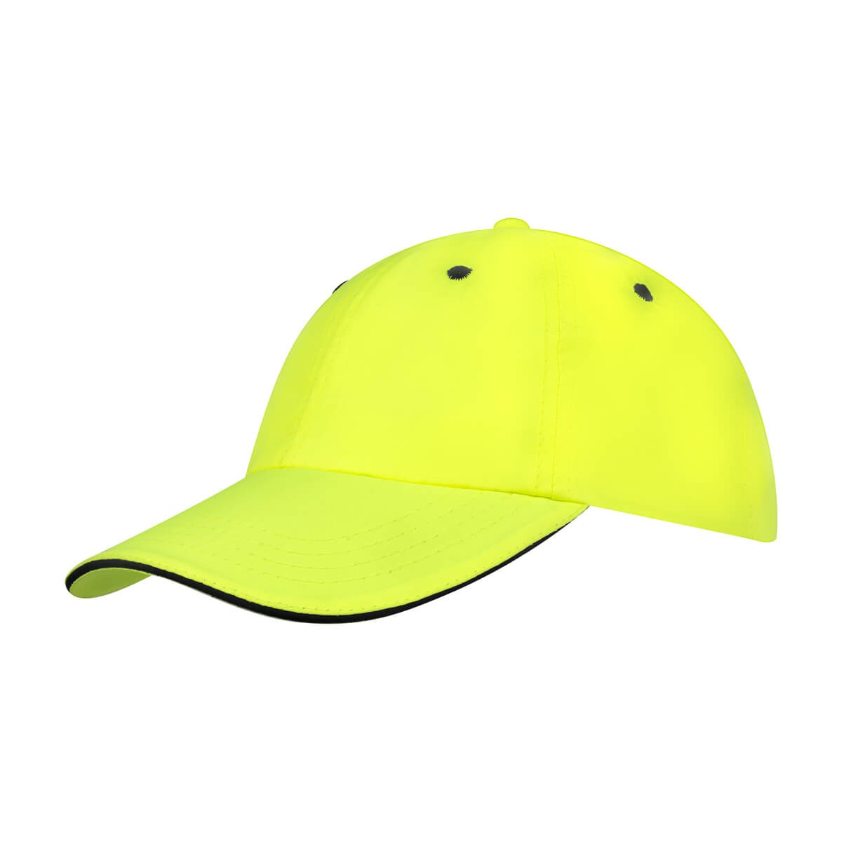 Ojillos bordados incorporados en la gorra deportiva DRY