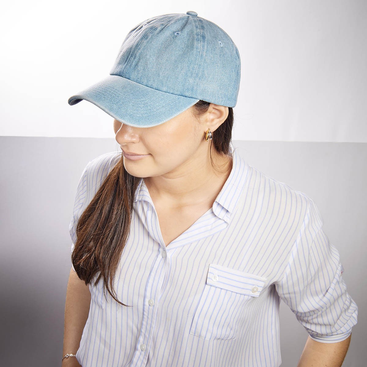 Botón superior forrado de la GORRA GANG