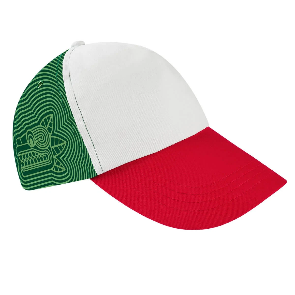 GORRA MEXICO de poliéster con diseño inspirado en la cultura mexicana