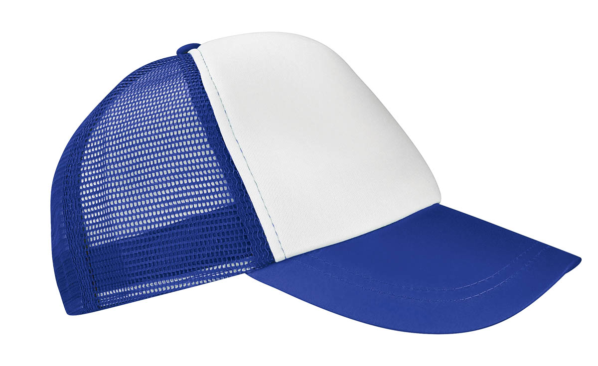 Vista frontal de la GORRA TRUCKER de 5 gajos