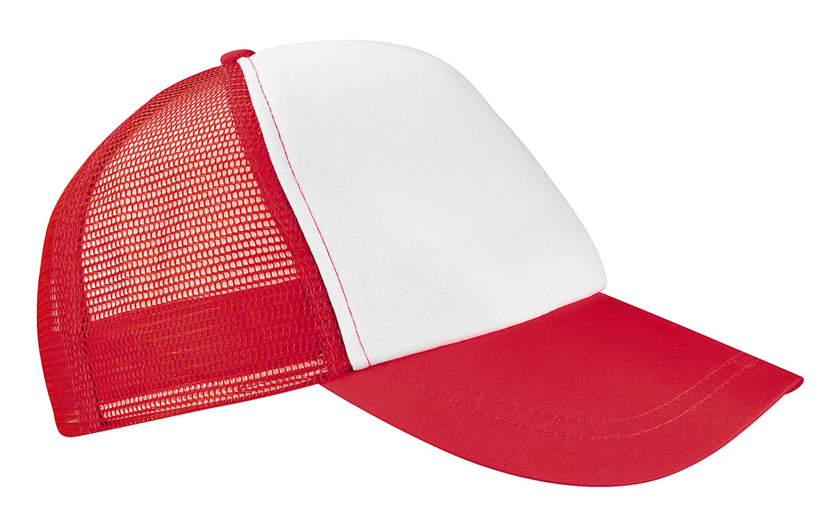 Red de polipropileno en la GORRA TRUCKER