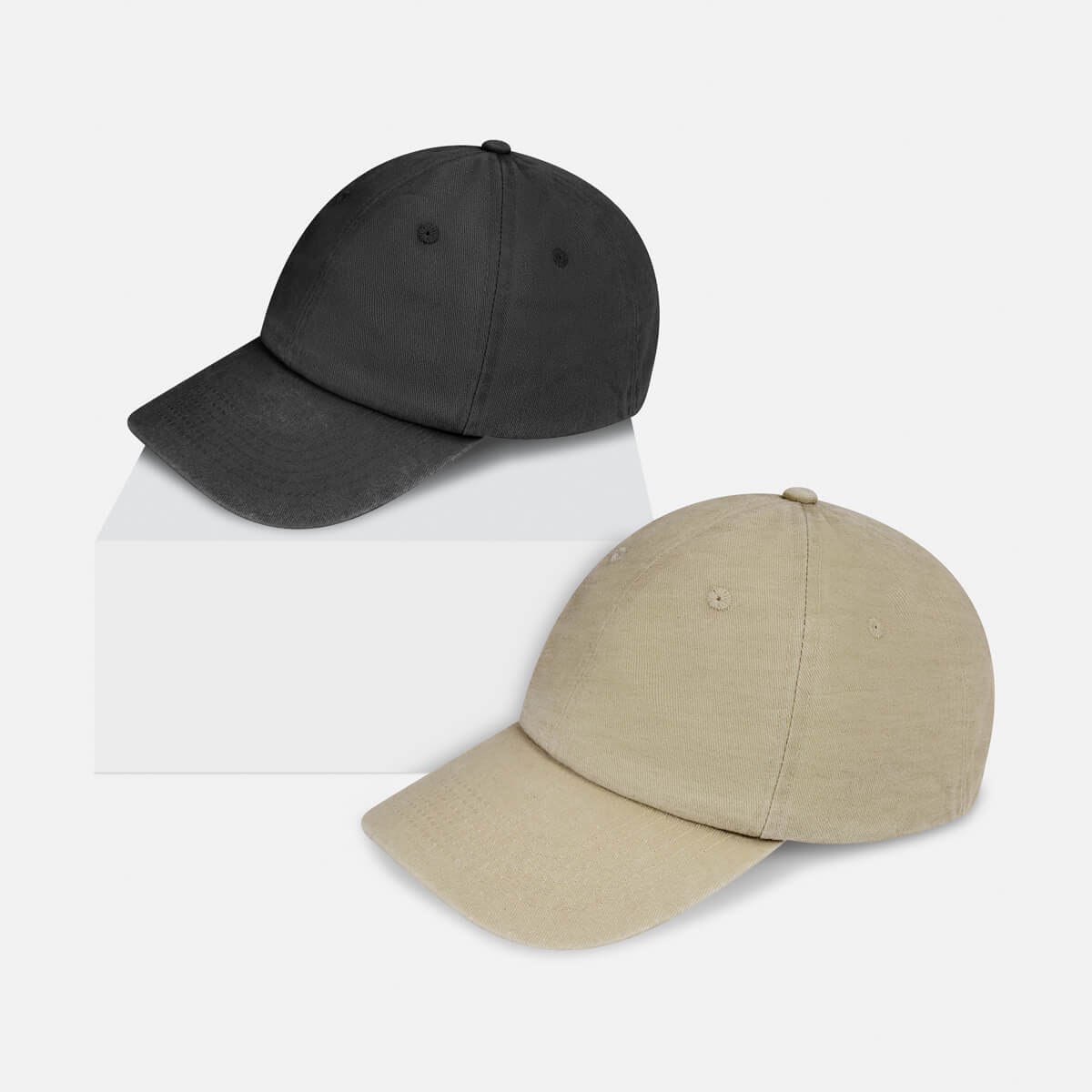 GORRA SOREN de algodón con efecto vintage deslavado