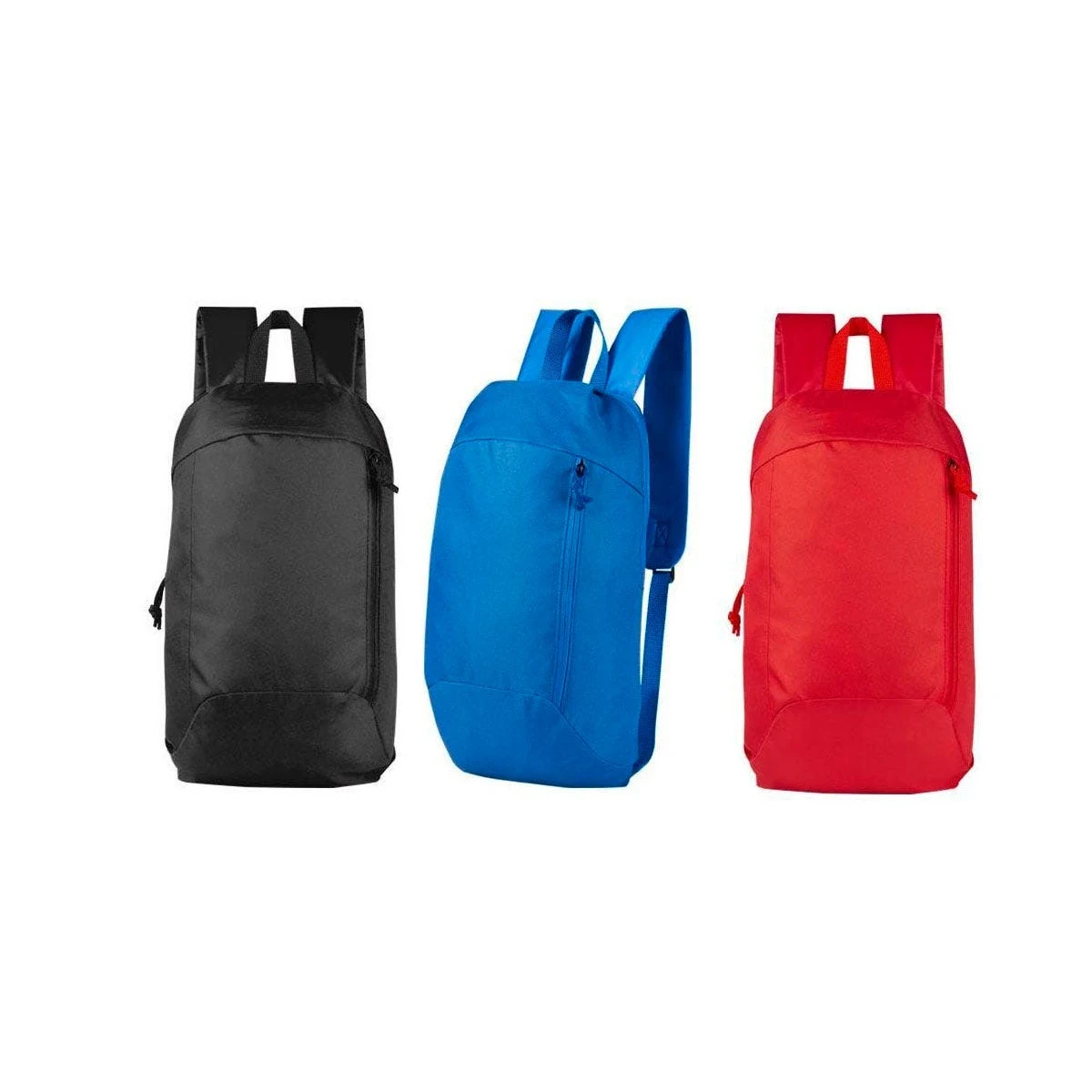 MOCHILA AUNAT con bolsillo frontal de cierre vertical