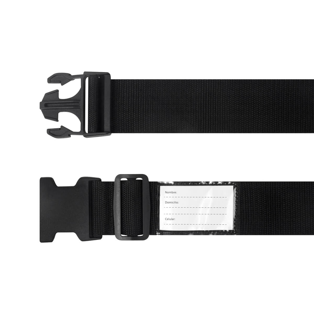 Kit REIS de accesorios para identificar y sujetar equipaje