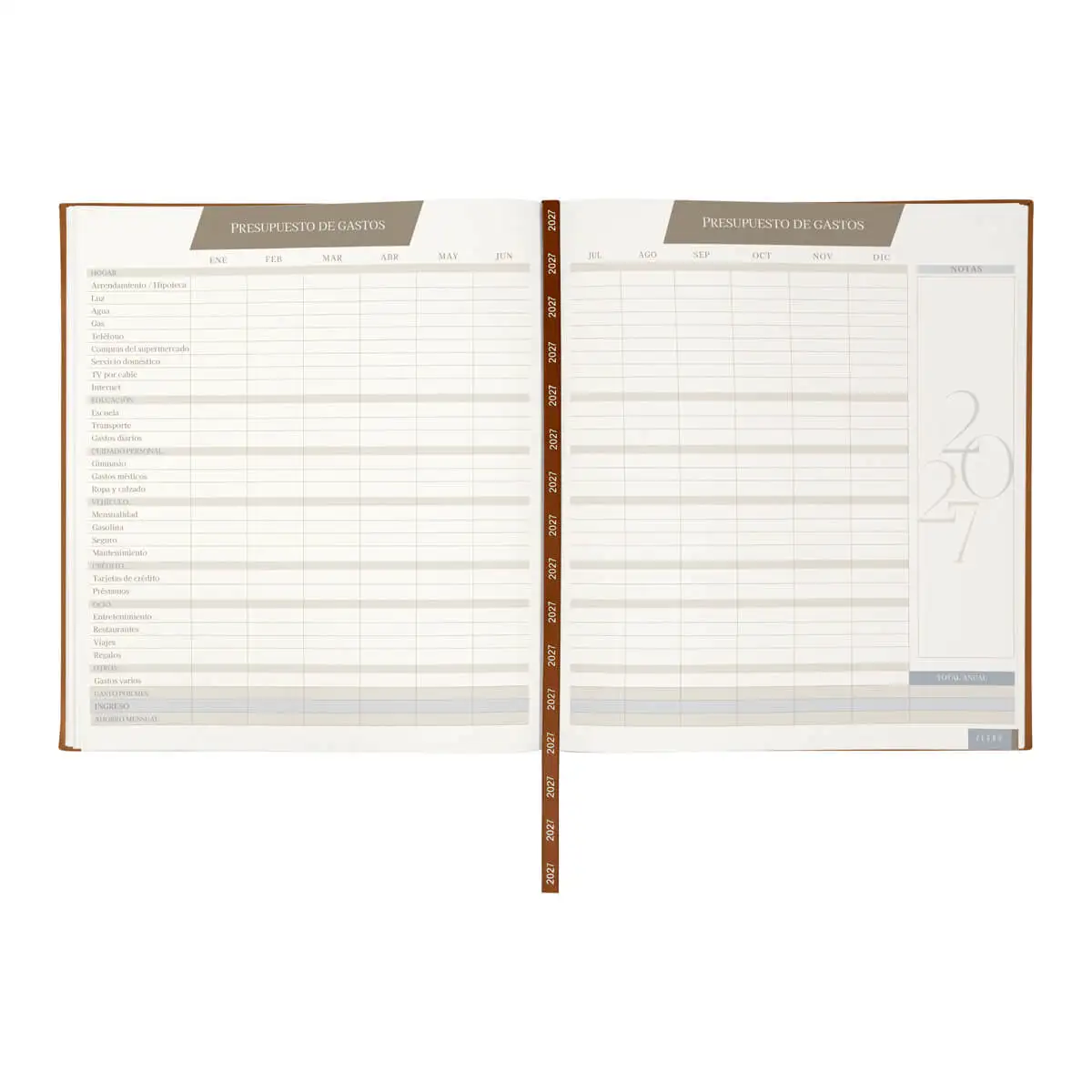 Agenda premium para productividad empresarial
