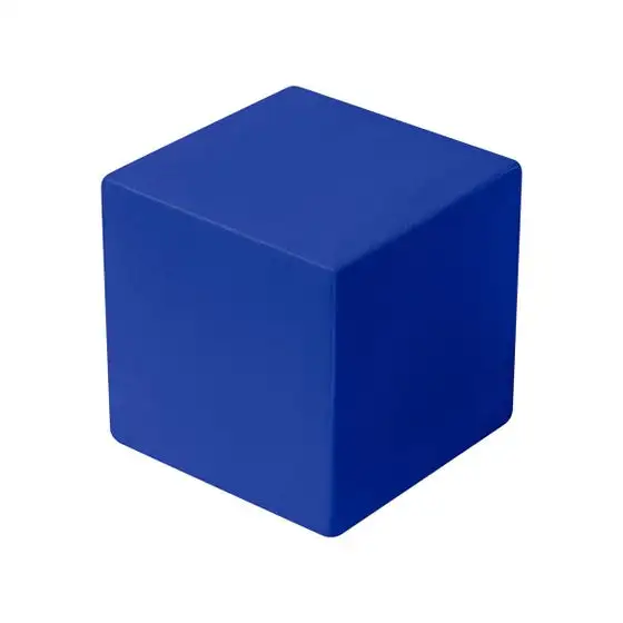 Anti-stress de PU con diseño cúbico