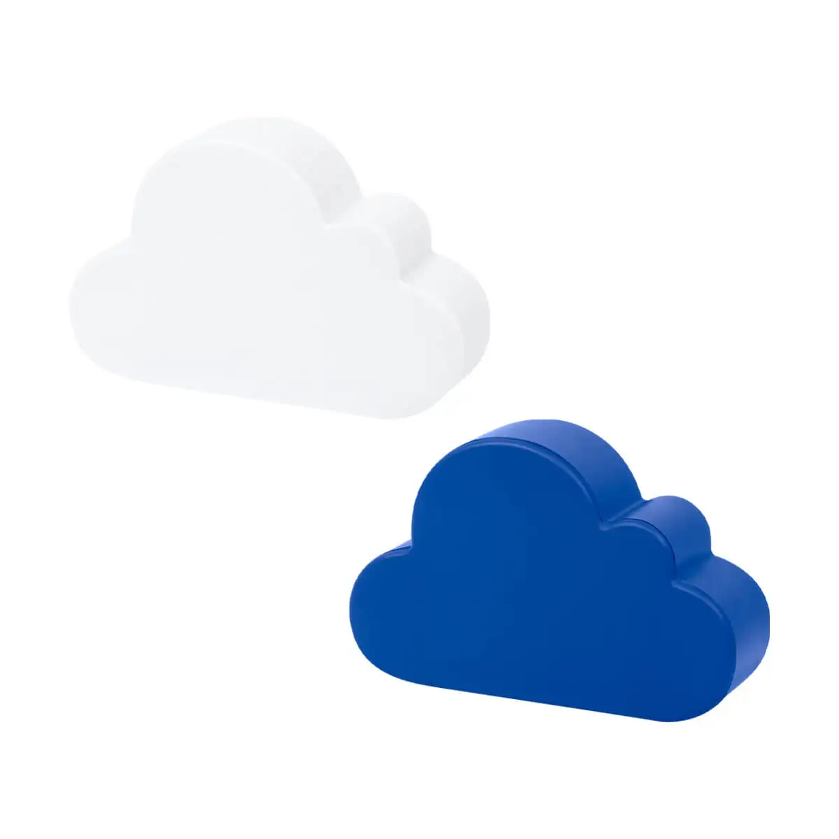 Figura antiestrés con forma de nube