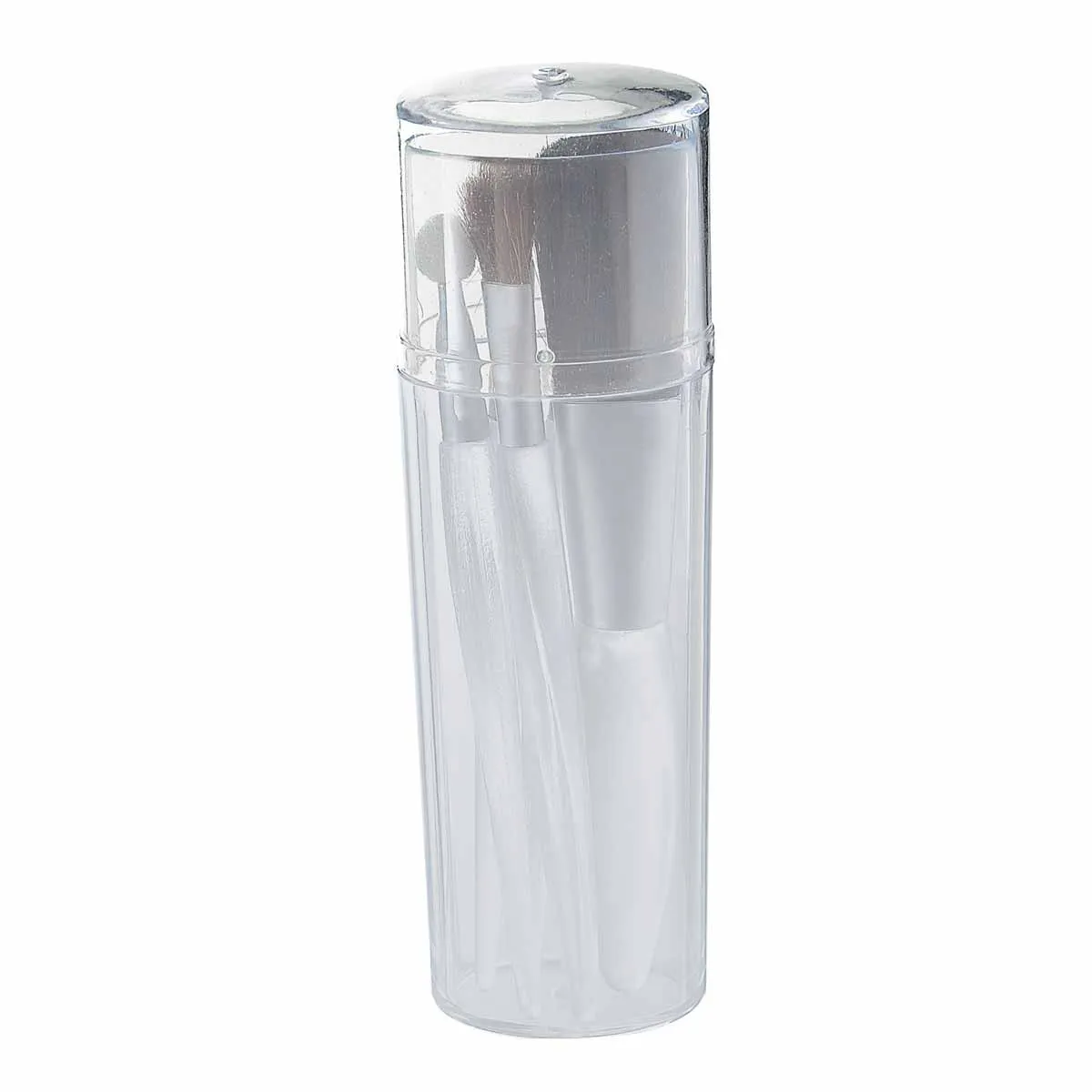 Set de brochas de maquillaje CRYSTAL FACE con estuche.