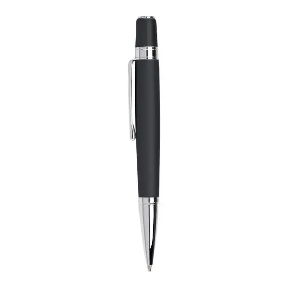 3. Bolígrafo metálico con grabado espejo personalizado.