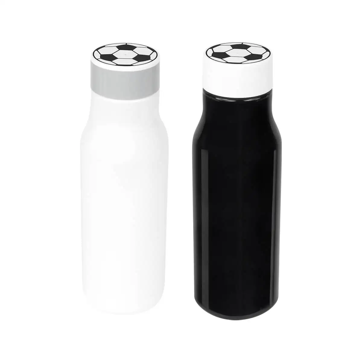 6. Botella reutilizable para eventos futbolísticos.