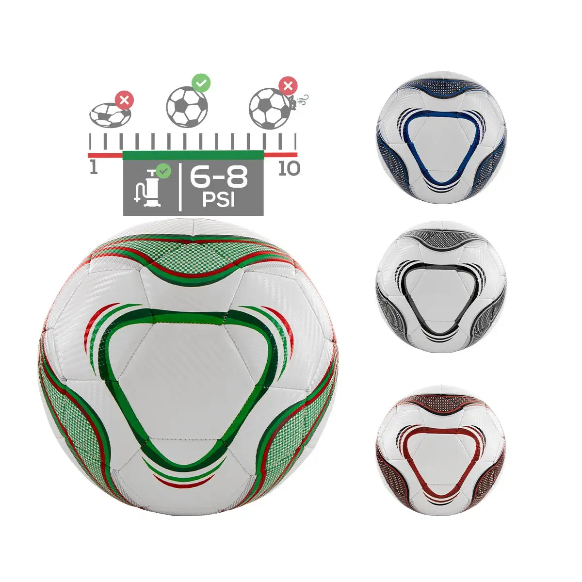 1. Balón SPORT No. 5 para fútbol soccer.