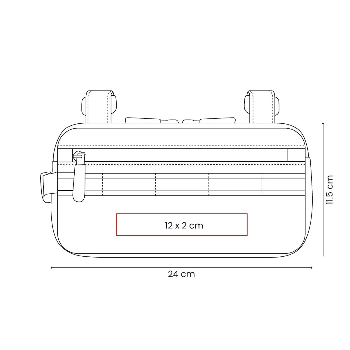 Bolsa deportiva para transporte de objetos personales