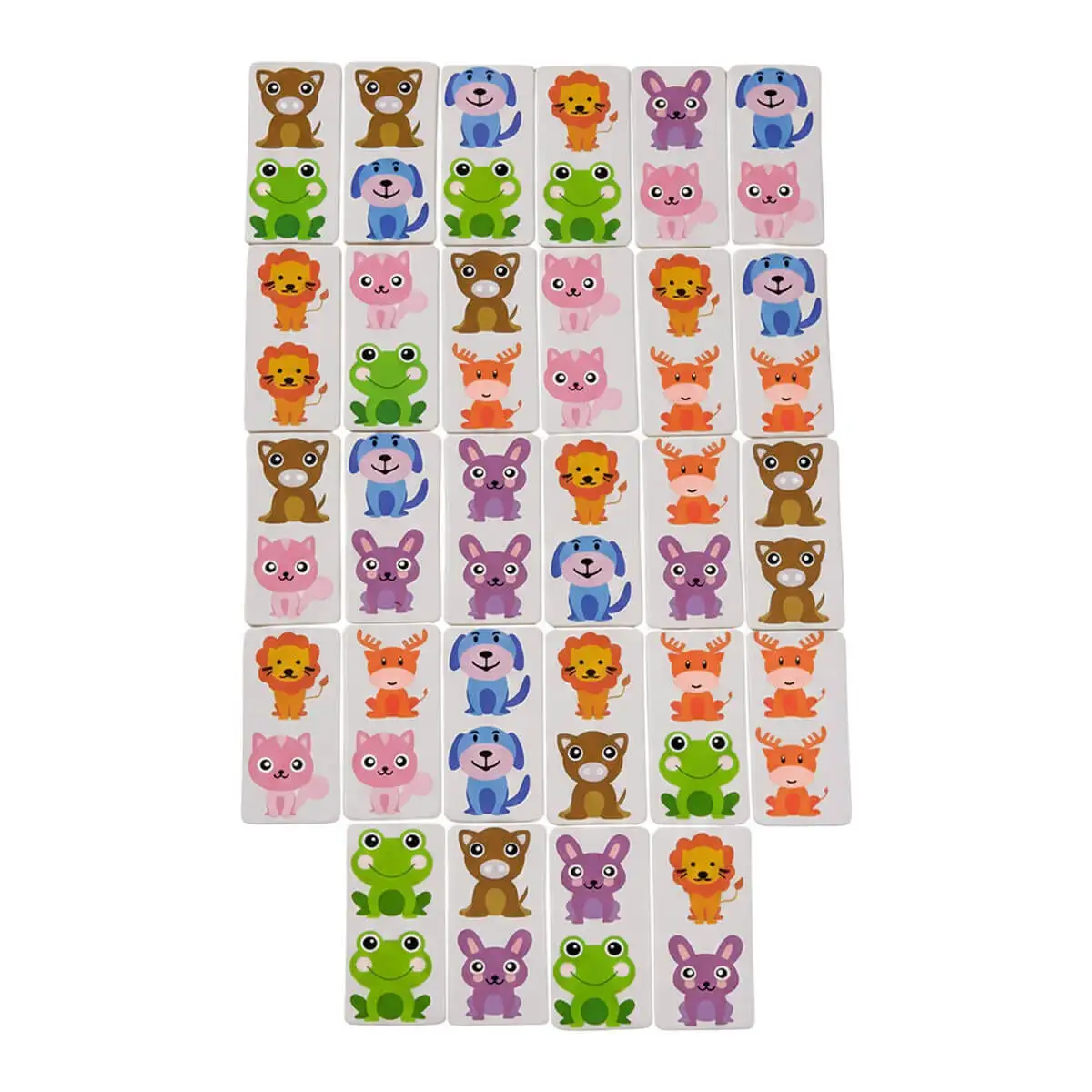 2. Juego didáctico con ilustraciones de animales.