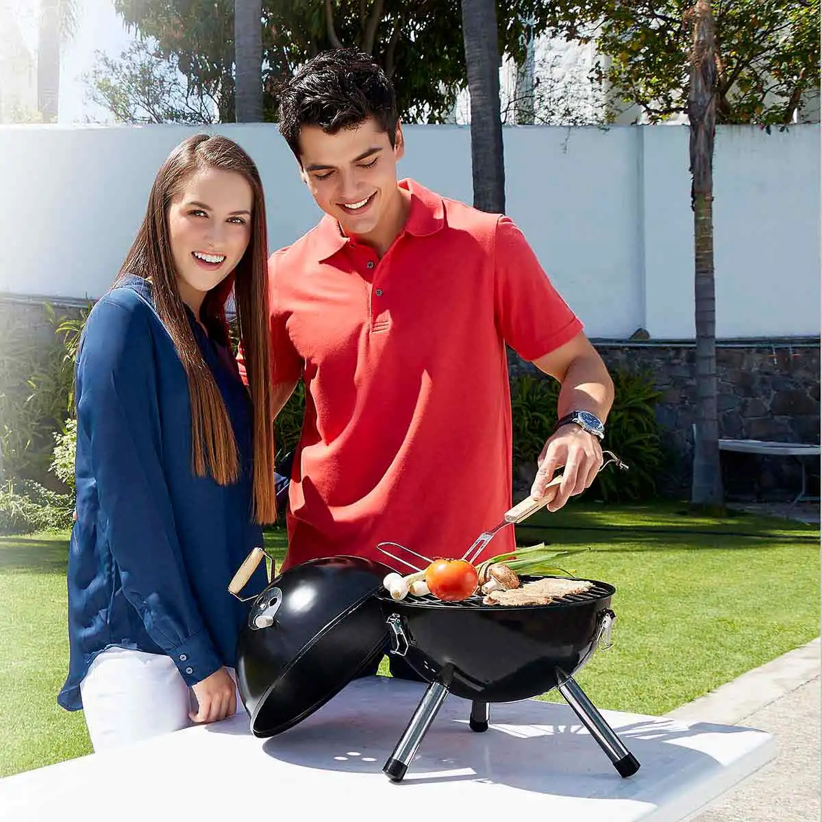 3. Parrilla portátil para actividades outdoor