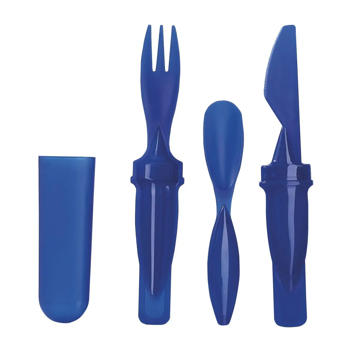 2. Set de cubiertos con portacubiertos.