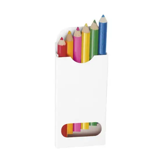 1. Caja de colores cortos personalizada para escuelas.