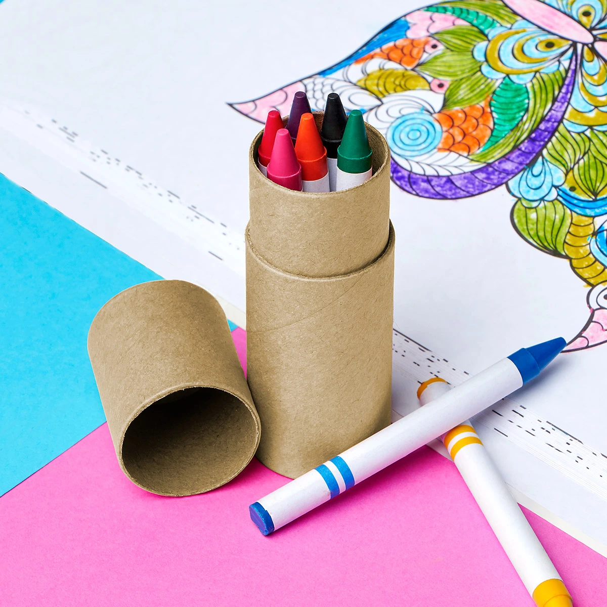 3. Crayones para actividades educativas infantiles.