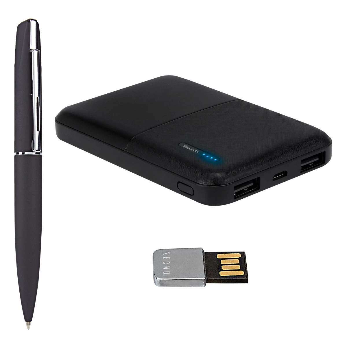 3. CHOMUTOV con bolígrafo y memoria USB de 4 GB.
