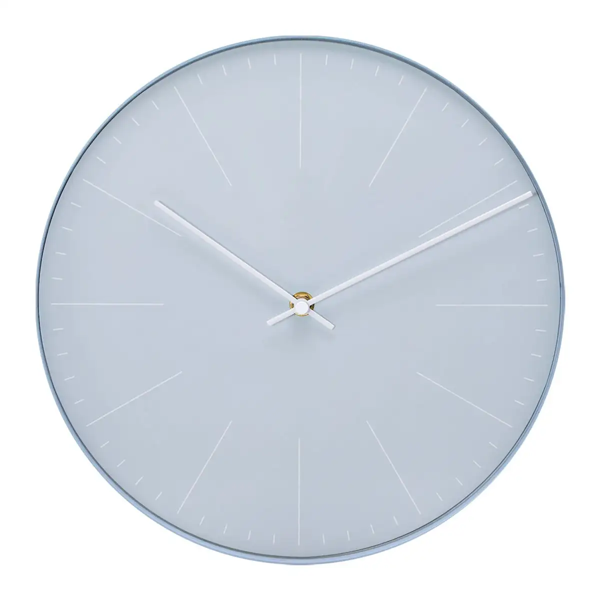 6. Reloj corporativo con diseño minimalista.
