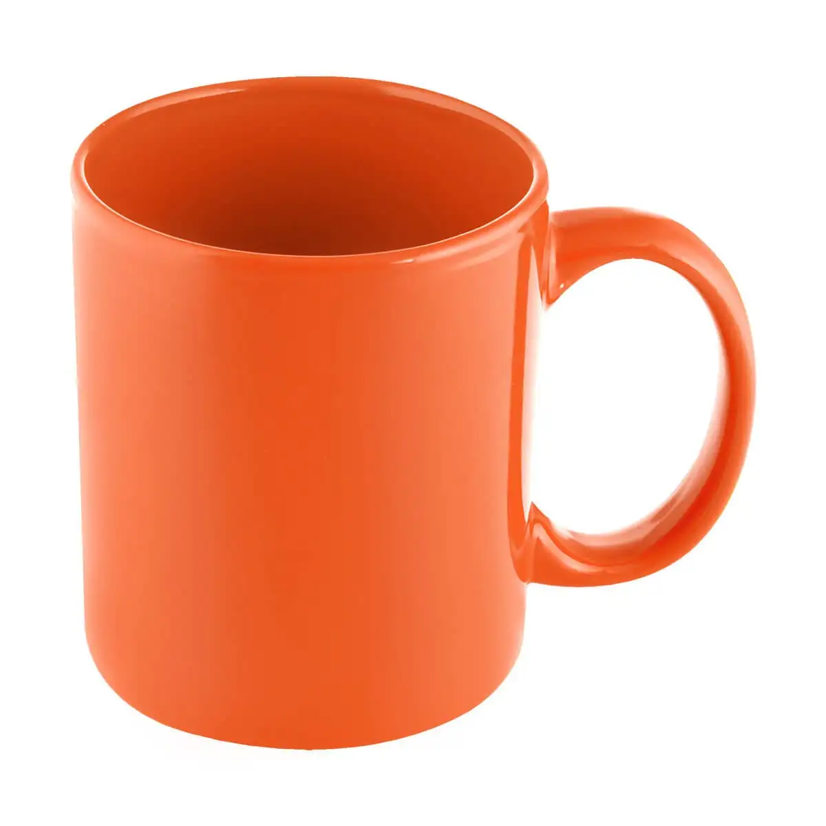 4. Taza de color de 11 oz personalizada con logotipo.
