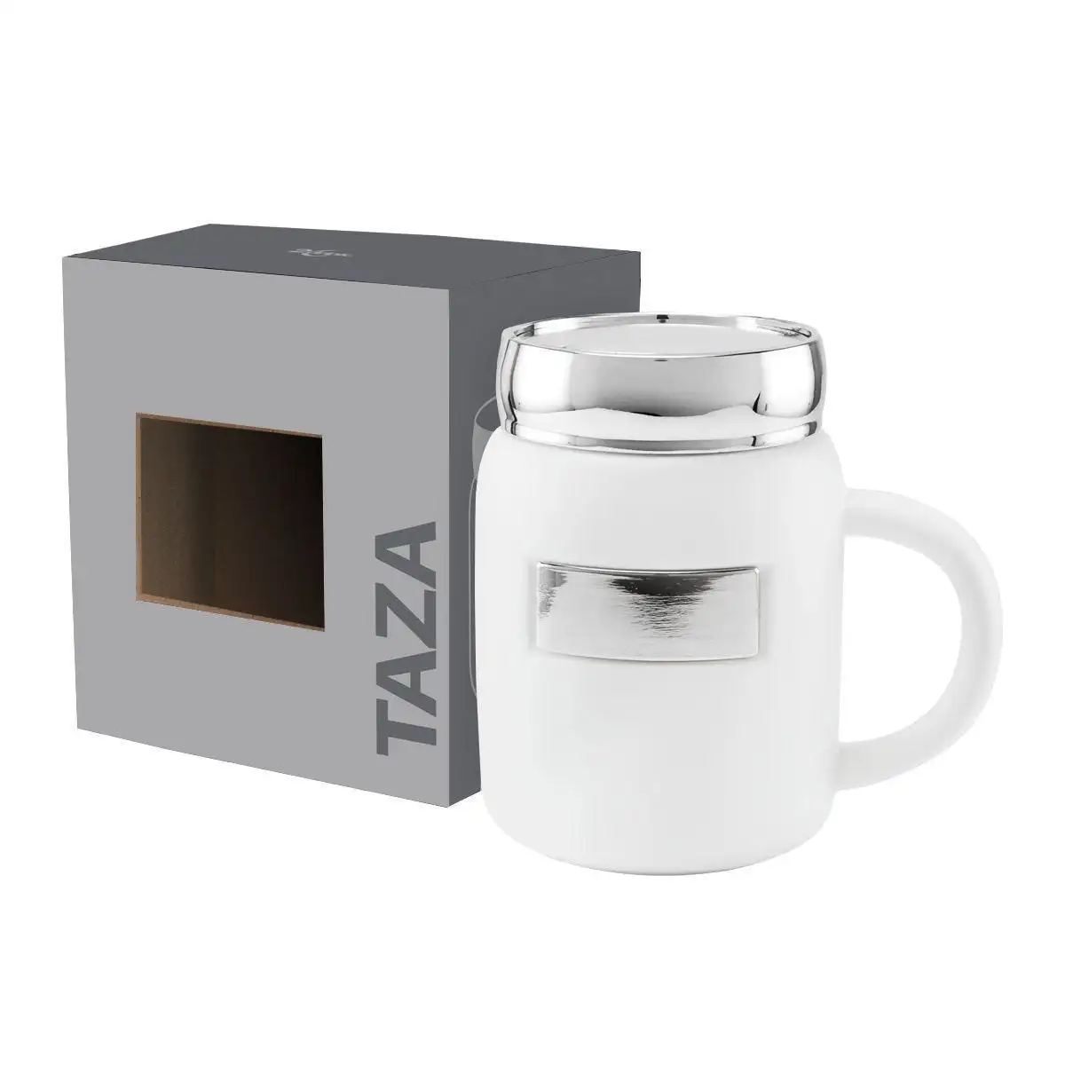 5. Taza ILMA personalizada mediante láser en placa.