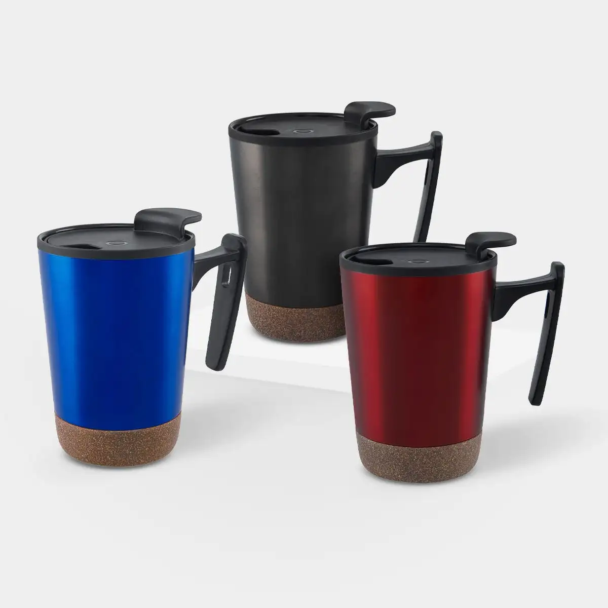 Taza KILIA 300 ml con Base de Corcho y Doble Pared