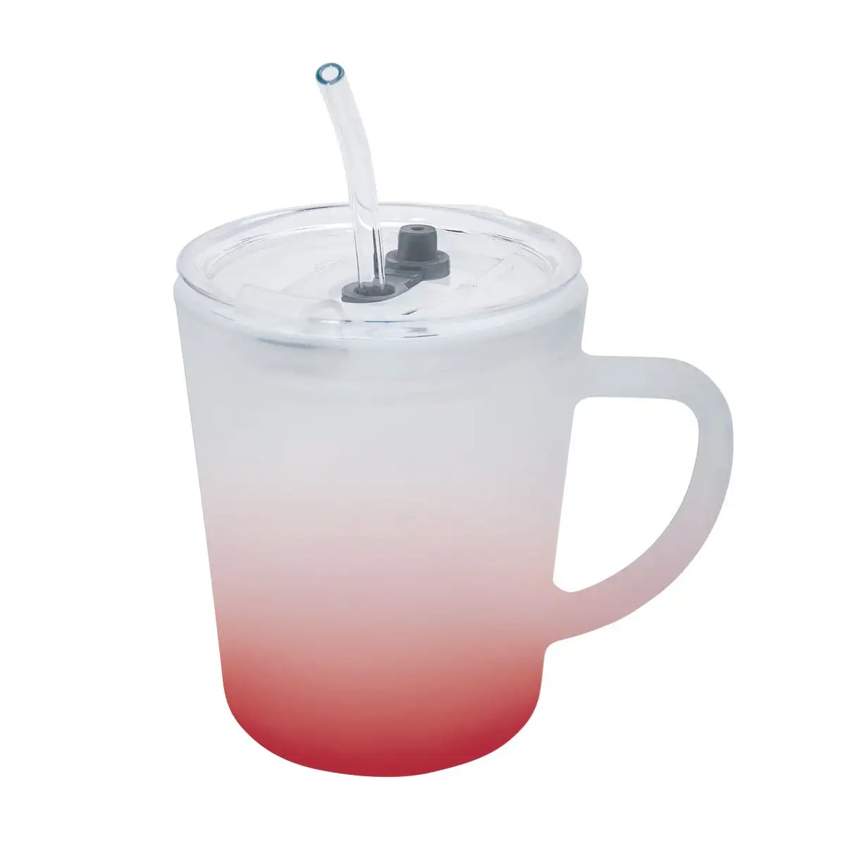 3. Taza de vidrio con área extendida para impresión