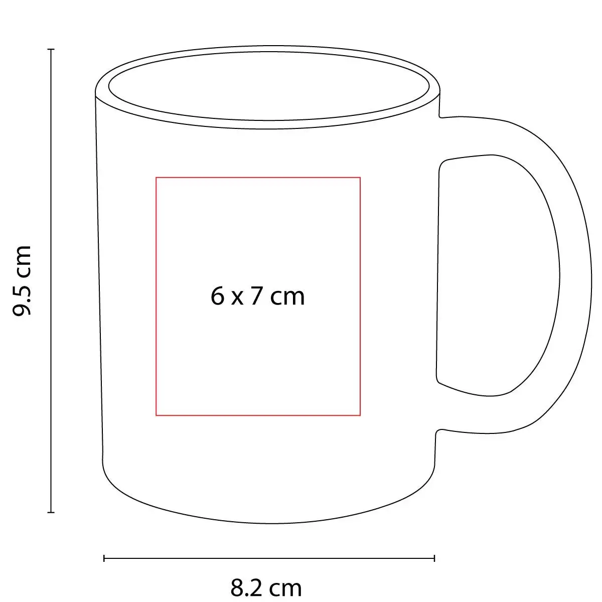 9. Taza PANAJI para campañas promocionales.