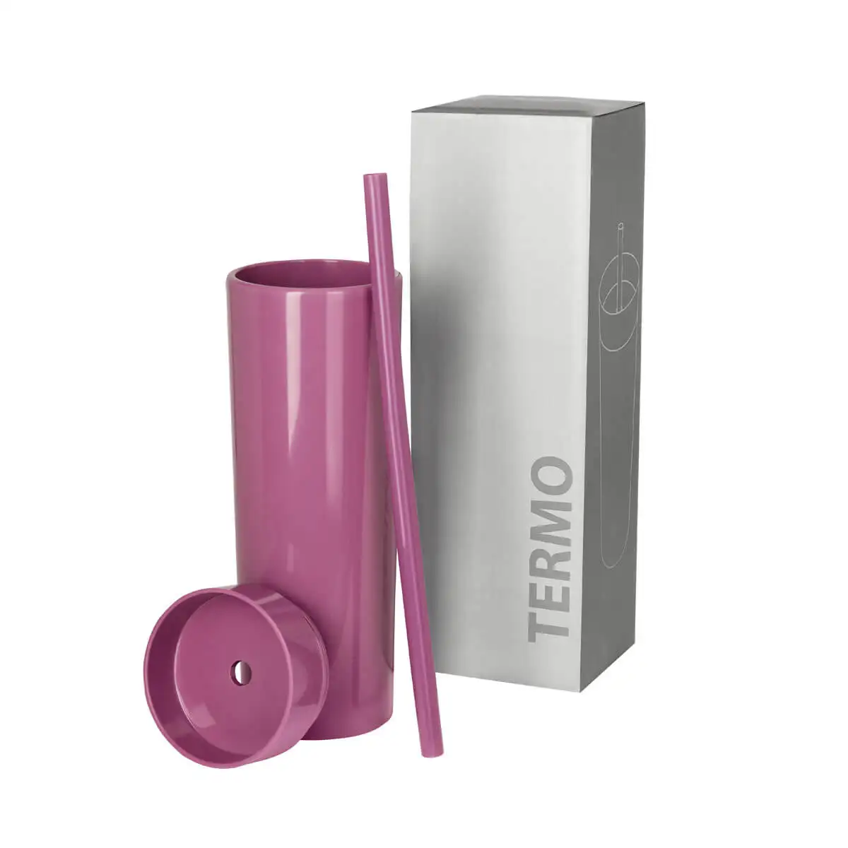 7. Recipiente reutilizable para bebidas con personalización.