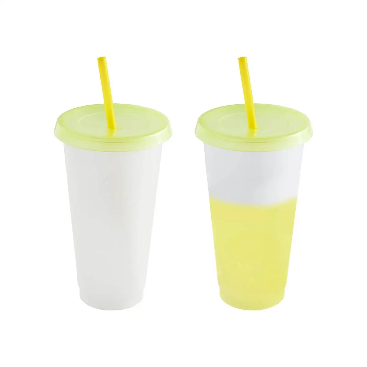 2. Vaso promocional reactivo al frío de 800 ml.