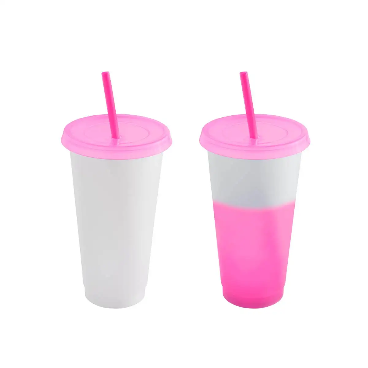 4. Vaso BLUR con tapa y popote para bebidas frías.