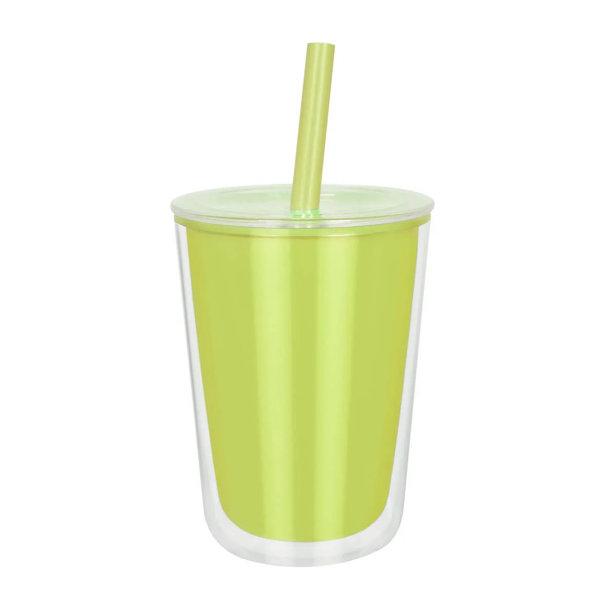 2. Vaso de plástico de 23 oz con tapa y popote.