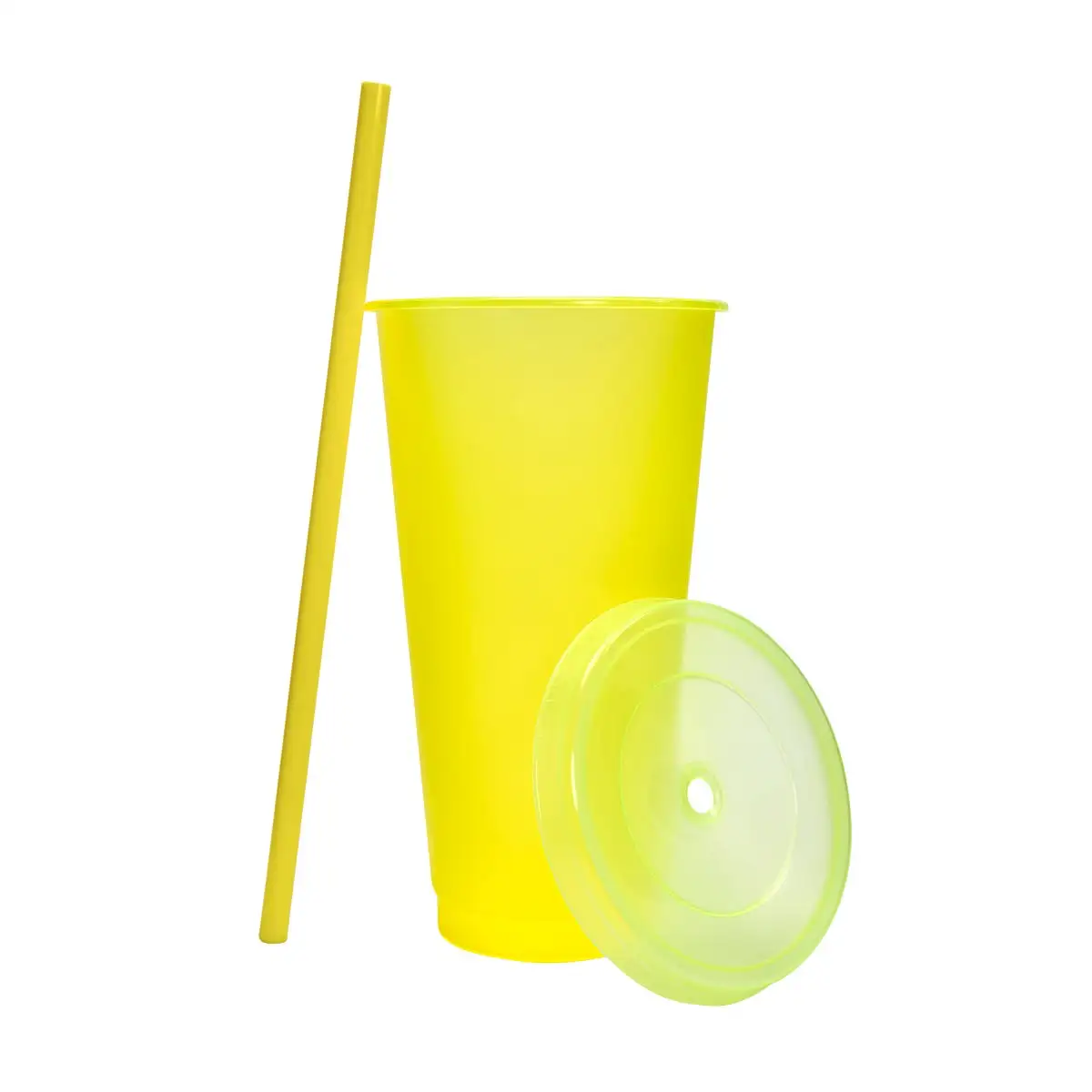 2. Vaso promocional de 27 oz con tapa push.