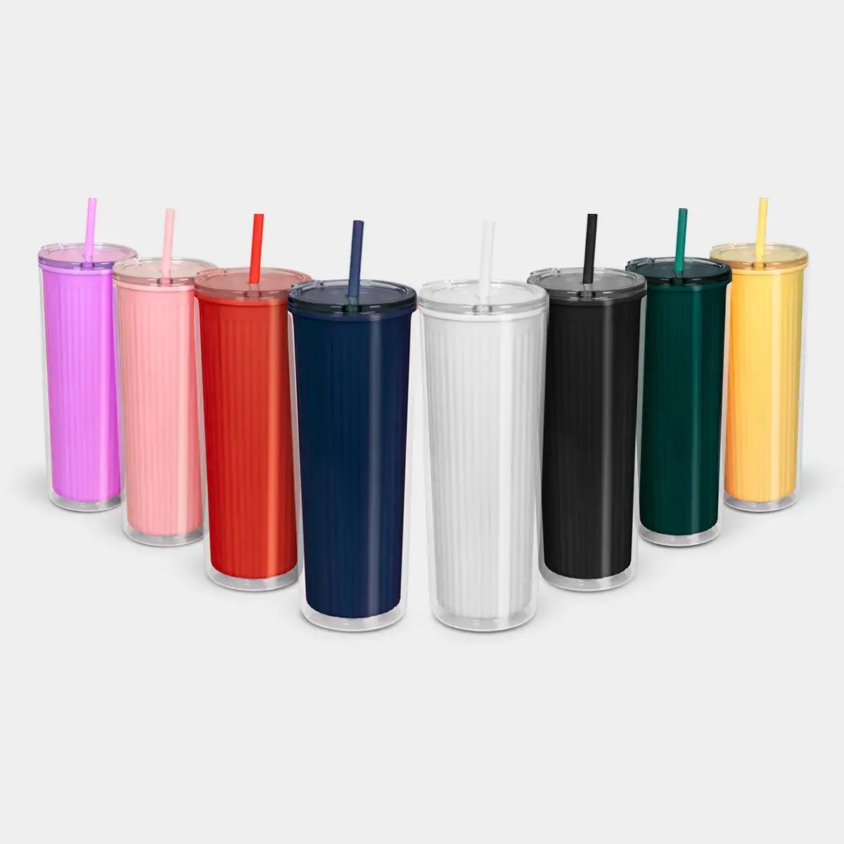 1. Vaso NELI transparente de doble pared de 660 ml.