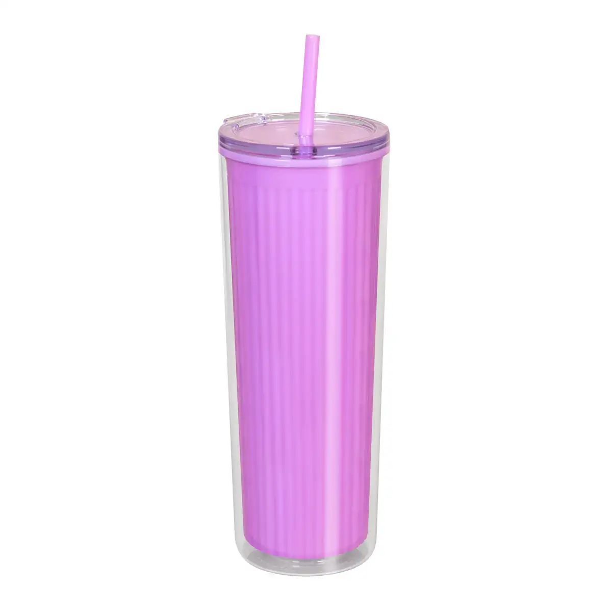 6. Vaso corporativo con textura interior a rayas.