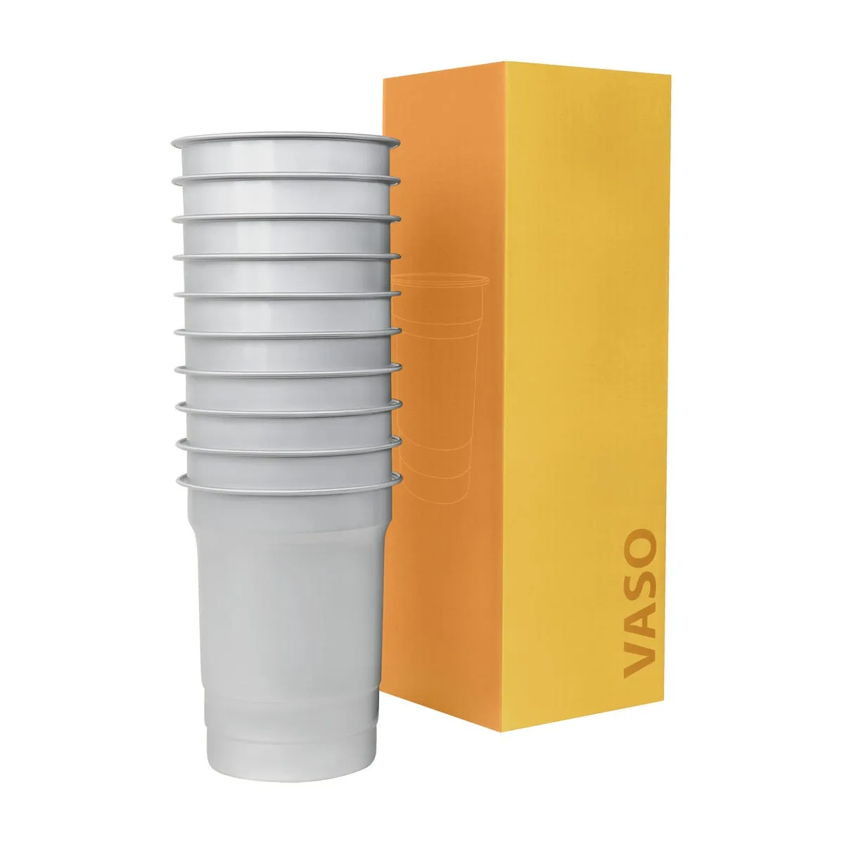 2. Vaso de aluminio que revela color con bebidas frías.