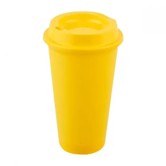 2. Vaso promocional de capacidad media para bebidas.