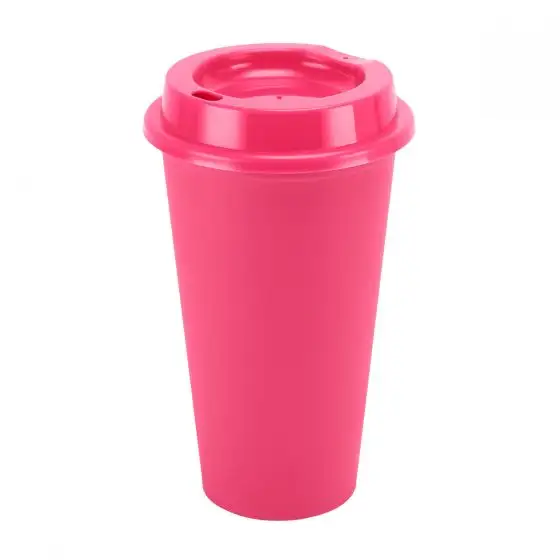 7. Vaso plástico personalizable para empresas.