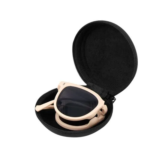 4. Lentes de viaje con estuche rígido