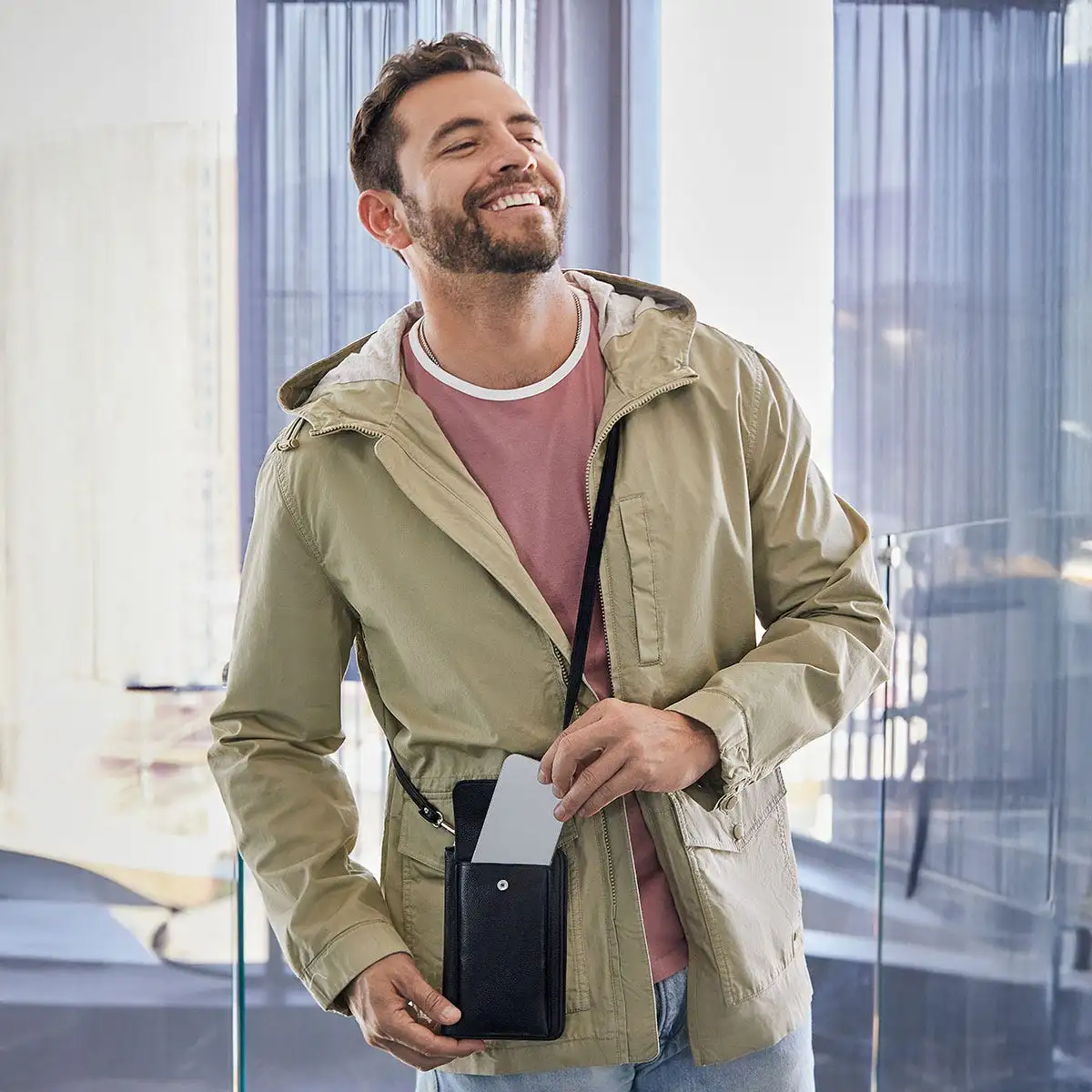 3. Organizador de viaje para documentos y pasaporte